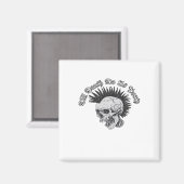 Party bis zum Tod tun uns Party Halloween Magnet (Vorderseite/Rückseite)