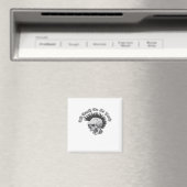 Party bis zum Tod tun uns Party Halloween Magnet (In Situ (Geschirrspüler))