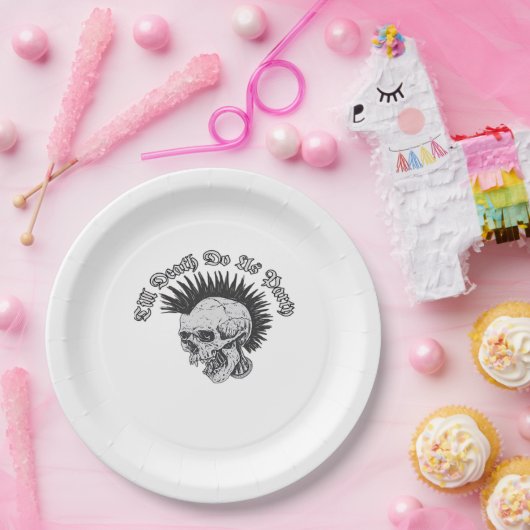 Party bis zum Tod tun uns Party Halloween Pappteller (Party)