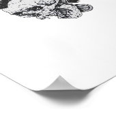 Party bis zum Tod tun uns Party Halloween Poster (Ecke)