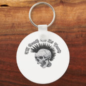 Party bis zum Tod tun uns Party Halloween Schlüsselanhänger (Vorderseite)