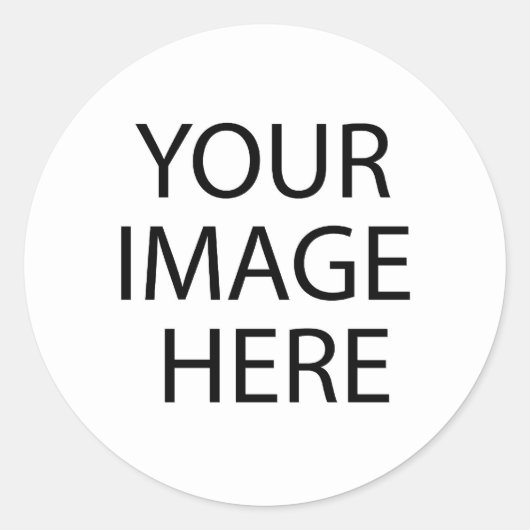 Party "Blank DIY Template" (Leerstelle) - Hinzufüg Runder Aufkleber (Vorderseite)