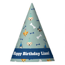 Party, blau und grün