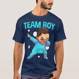 Party Blue Baby Announcement Team Bo T-Shirt