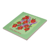 Party Blume Geburtstagsfeier Fliese (Seite)