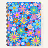 Party-Blume Notizblock (Vorderseite)