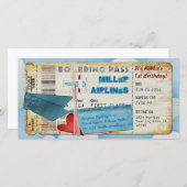 Party Boarding Pass (Vorne/Hinten)