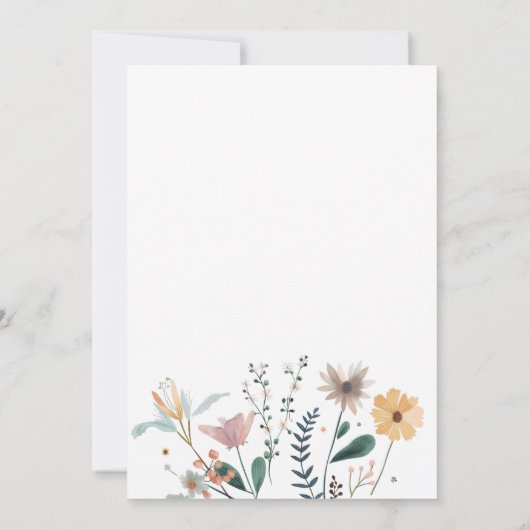 Party-Brautparty Einladung (Rückseite)