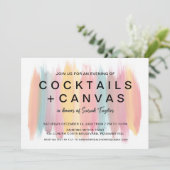 Party-Brautparty Einladung (Stehend Vorderseite)