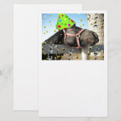 Party Briefpapier (Vorne/Hinten)