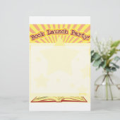 Party "Buchen" Briefpapier (Stehend Vorderseite)