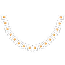 Party Bunting Banner mit einem Geburtstagsbild