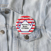Party-Bürger-Knopf des Tee-TP0110 von Geburt Button (Beispiel)