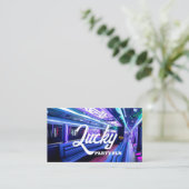 Party-Bus, Party Limo, Autovermietung Visitenkarte (Stehend Vorderseite)