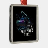 Party-Buszeit Ornament Aus Metall (Rechts)