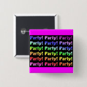 Party! Button (Vorne & Hinten)