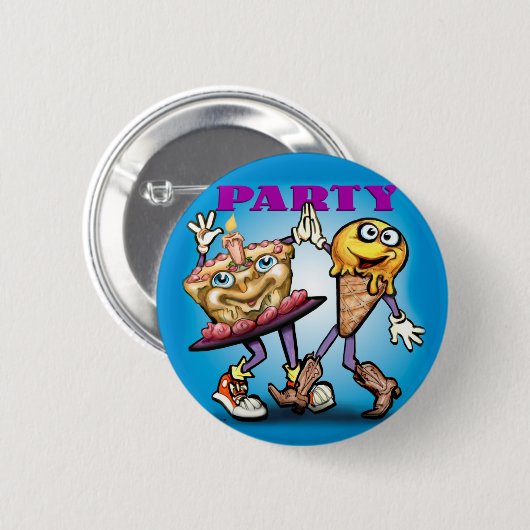 Party Button (Vorne & Hinten)