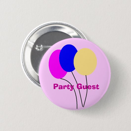 Party Button (Vorne & Hinten)