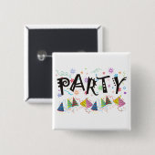 PARTY~Buttone Button (Vorne & Hinten)