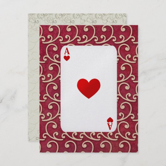 Party Card/Bridge - SRF Einladung (Vorne/Hinten)