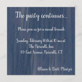 Party Card für einfache Ocean-Sammlung Einladung