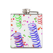 Party Cat Got Ihre Zunge? Flachmann (Rückseite)