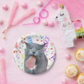 Party Cat Got Ihre Zunge? Pappteller (Party)