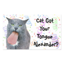 Party Cat Got Ihre Zunge?