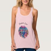 Party Cat Tank Top (Vorderseite)