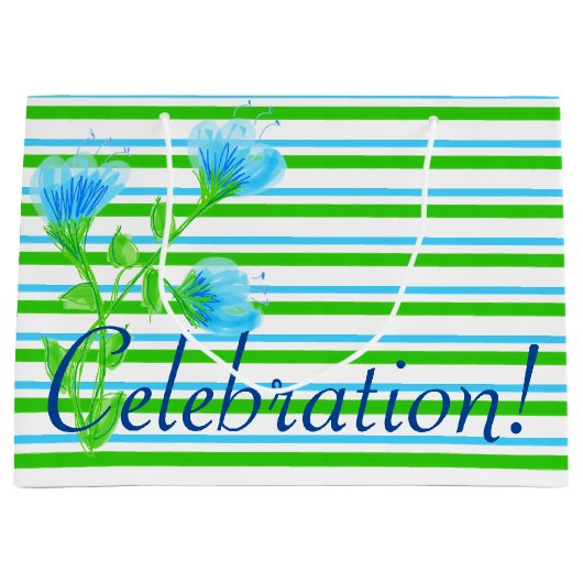 Party Celebration Bag Große Geschenktüte (Vorderseite)