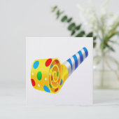 Party Celebration Einladung (Stehend Vorderseite)