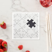 Party Celebration Puzzle Stücke Papier Napkins Serviette (Beispiel)