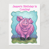 Party-Center Ankündigungspostkarte (Vorderseite)