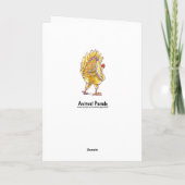 Party-Center für Hühner Karte (Rückseite)