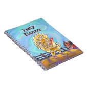 Party-Center für Hühner Notizblock (Rechte Seite)