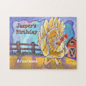 Party-Center für Hühner Puzzle (Horizontal)