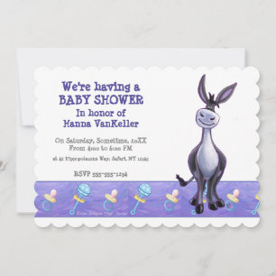 Party-Center von Donkey Einladung