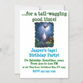 Party-Center von Donkey Magneteinladung (Vorderseite)