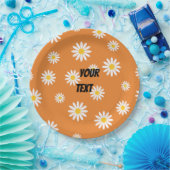 Party Chamomile-Blume anpassen Pappteller (Party)
