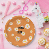 Party Chamomile-Blume anpassen Pappteller (Party)