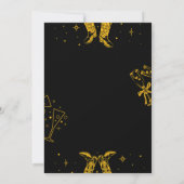 Party Champagne Einladung (Rückseite)