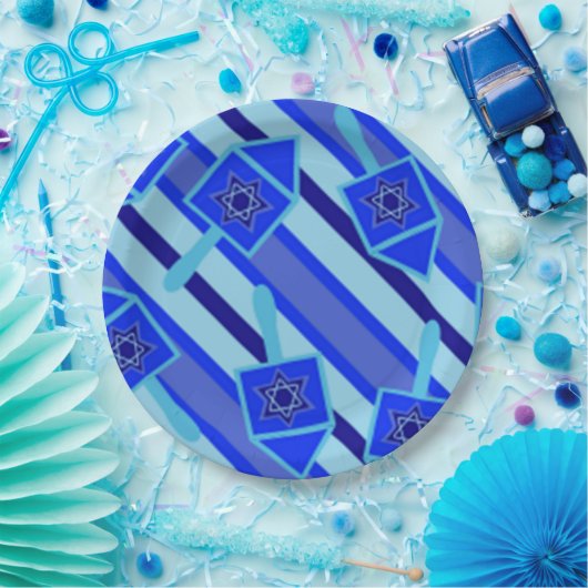 Party - Chanukah Paper Tellers Designs Pappteller (Party)