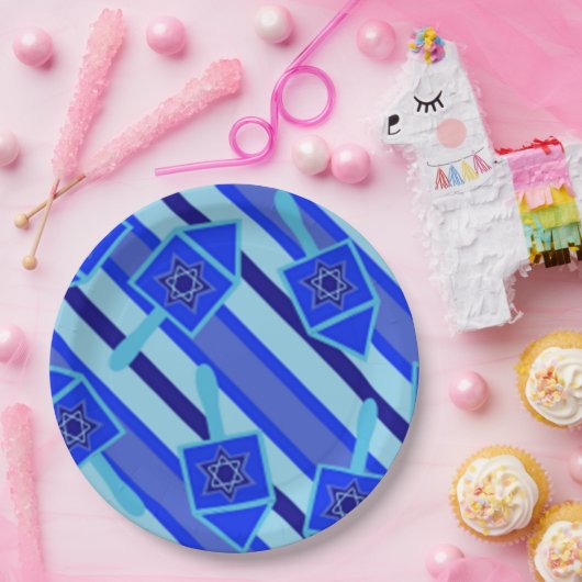 Party - Chanukah Paper Tellers Designs Pappteller (Party)