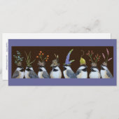 Party Chickadee Flachbildschirm Einladung (Vorne/Hinten)