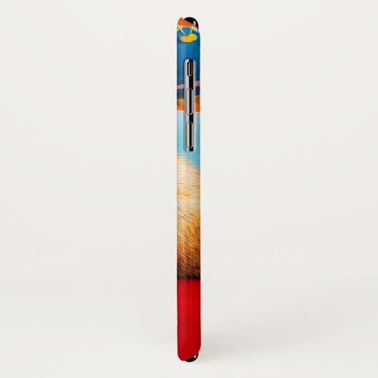 Party Chipmunk in Sombrero Case-Mate iPhone Hülle (Hinten/Links)