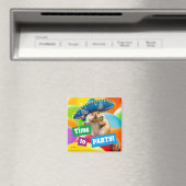 Party Chipmunk in Sombrero Magnet (In Situ (Geschirrspüler))