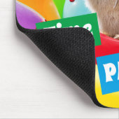 Party Chipmunk in Sombrero Mousepad (Ecke)