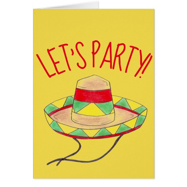 Party Cinco de Mayo Mexican Fiesta Sombrero (Vorne)