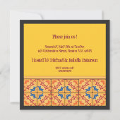 Party Cinco Des Mayo! Glückliche Fiesta-Einladung Einladung (Rückseite)