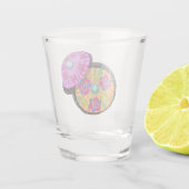 Party Cocktail Schirm Schnapsglas (Rückseite)